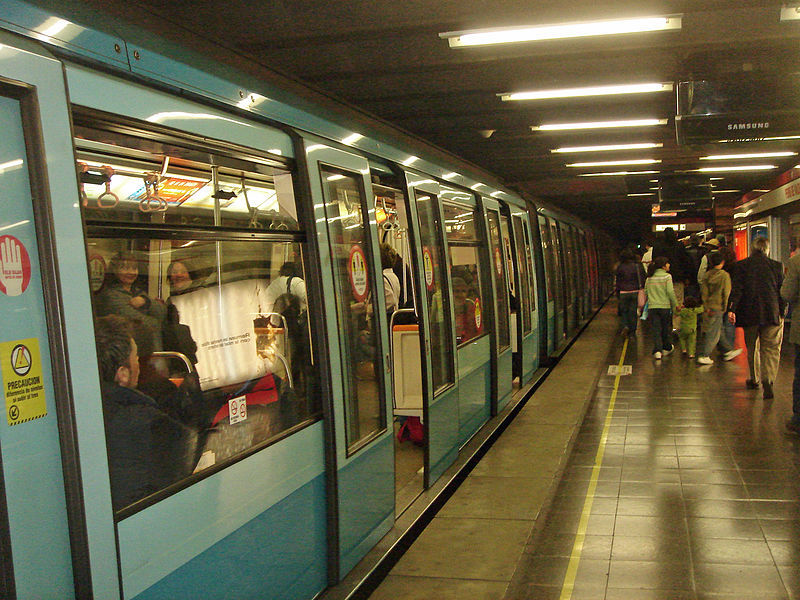 Chile 1997 Subways Urban Transport Santiago Metro FDC