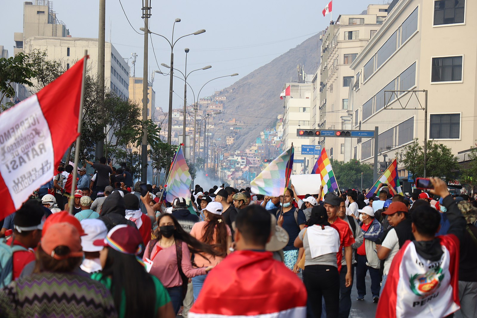 Peru Infinite Protest And Indolent Elites NACLA   Protestas Lima Diciembre 2022 (18) 