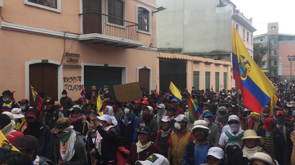 decree 10.14 Ecuador â€˜War Braved to Win Zoneâ€™ Protests Indigenous