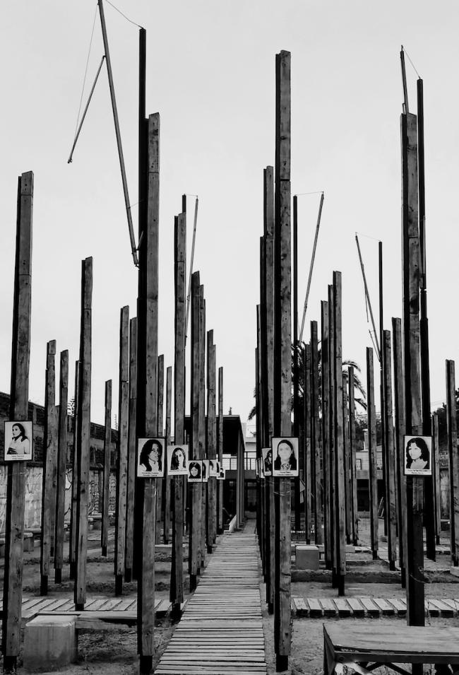 Entrada a la Casa de la Memoria José Domingo Cañas, museo situado en el emplazamiento de un antiguo centro de tortura y exterminio en Santiago de Chile. (Cynthiaimaña/ CC BY-SA 4.0)