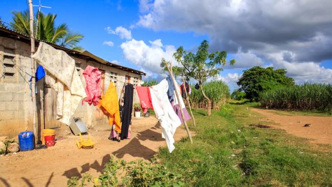 Dwellings of Haitian workers on a sugarcane plantation in the Dominican Republic, 2015. (Maciej Czekajewski / Shutterstock)