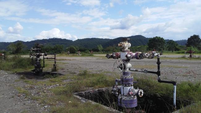 Extraction sites near Patantla, Veracruz (Photo courtesy of Corason).