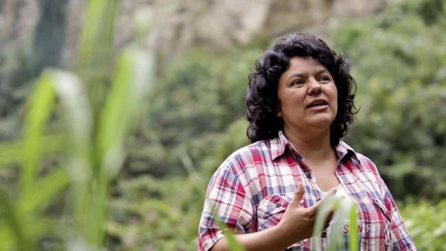 Berta Cáceres was murdered on March 2, 2016. (Photo by Goldman Environmental Prize)