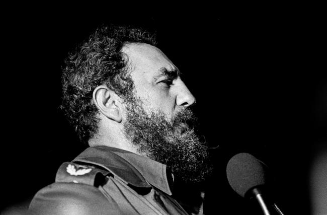 Fidel Castro in Havana in 1978.  Marcelo Montecino / Flickr