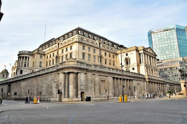 The Bank of England (Wikimedia Commons)
