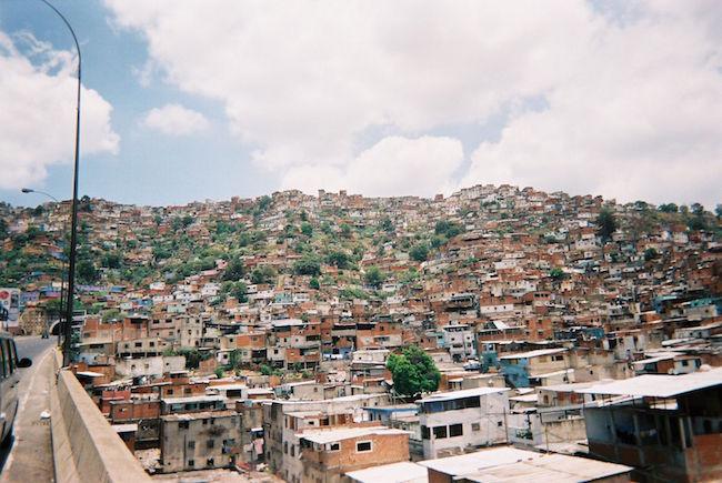A barrio in Caracas, Venezuela. (Christian Madsen / Wikimedia Commons)