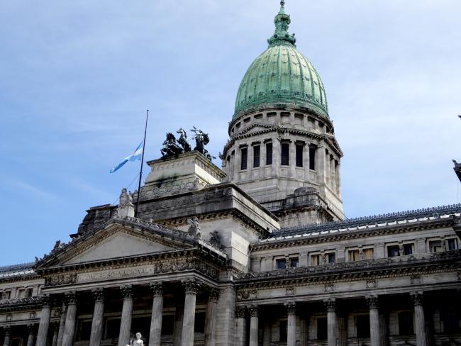 El Palacio del Congreso de la Nación Argentina, en la capital, Buenos Aires, es la sede del Senado y de la Cámara de Diputados. (Linda De Volder / Flickr / CC BY-NC-ND 2.0 DEED)