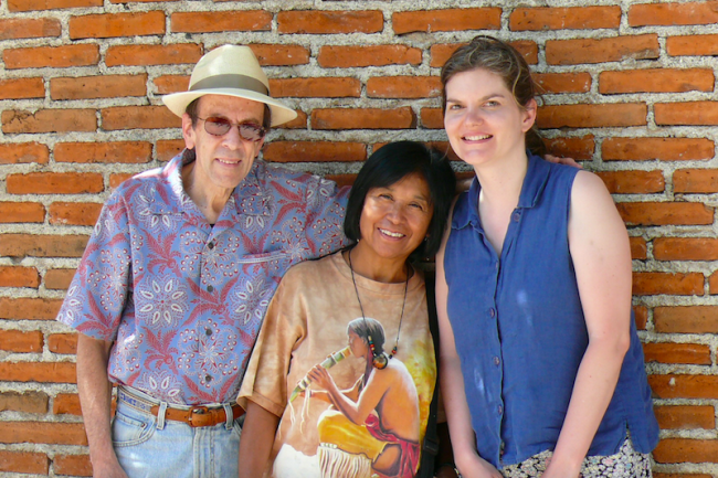 Fred Rosen, Irene Ortiz, and Deidre McFadyen in Mexico, 2007. (Courtesy of Deidre McFadyen)