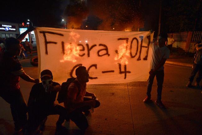 Student protests (Photo by Héctor Edú)