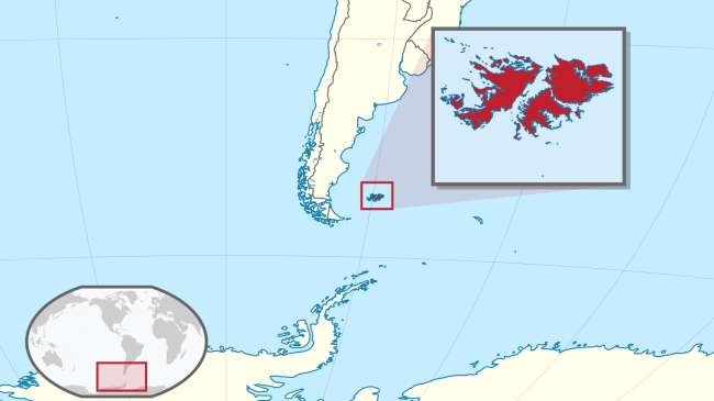 Argentina Map Southern Cone Patagonia -  Hong Kong