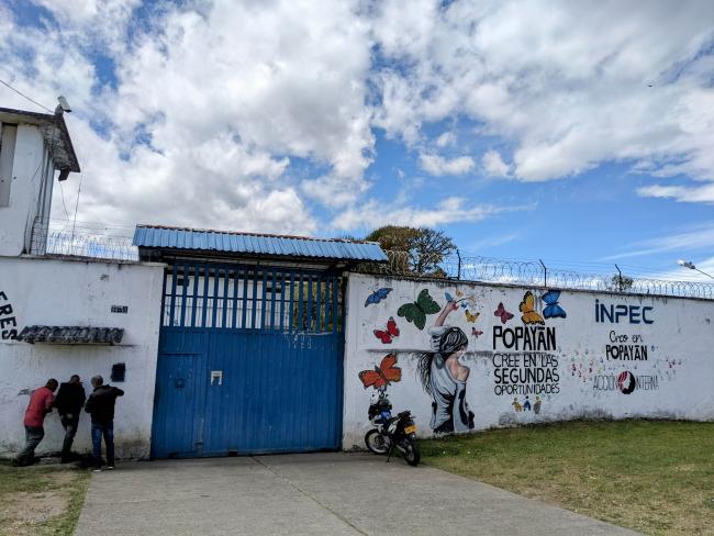The Reclusión de Mujeres de Popayán is the only women's prison in Cauca. It's a small facility at roughly 159 percent capacity (almost 16 people for every 10 spots). The “Ley de utilidad pública” could ease overcrowding. (Joseph Hiller)