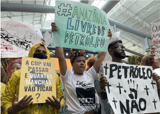 "An Amazon free of oil" (Giovana Girardi / Agência Pública)