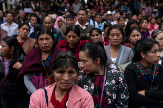 More than 2,000 people attend the funeral of Father Marcelo, October 22, 2024. (Encarni Pindado)