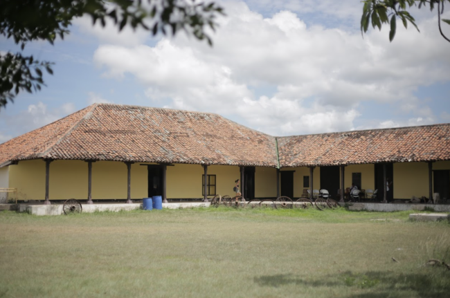 Farmhouse on the Santa Ursula plantation, Rivas, Nicaragua. (Michael Fox)