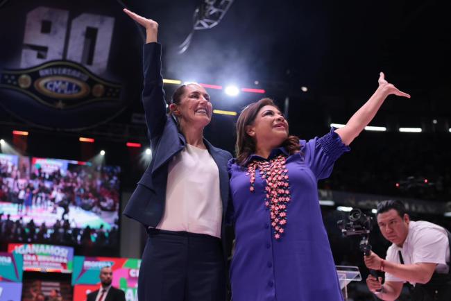 President-elect Claudia Sheinbaum (left) with Clara Brugada, a fellow Morena candidate elected as mayor of Mexico City. (X.com / Dra. Claudia Sheinbaum)