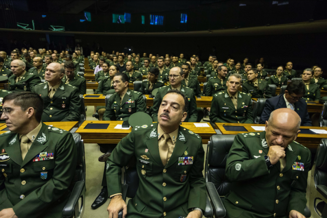 Congress holds a session honoring the Brazilian military, April 16, 2019. (Mídia Ninja / CC BY-NC 2.0)