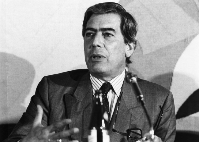 Mario Vargas Llosa, 1988. (UNIVERSITÄTSARCHIV ST. GALLEN / REGINA KÜHNE / CC-BY-SA 4.0)