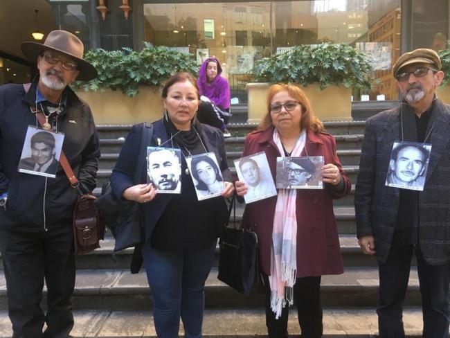 Chileans in Australia advocate for justice for people disappeared and killed during the Pinochet dictatorship (Photo courtesy of Rodrigo Acuña).