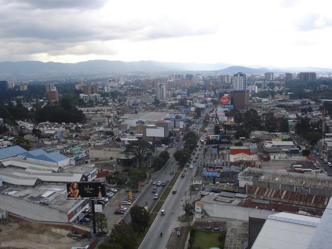 A view of Guatemala City, where the Federico Mora hospital is the only public mental health institution (Fernando Reyes Palencia/Flickr).