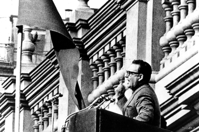 Salvador Allende (Courtesy of Icarus Films)