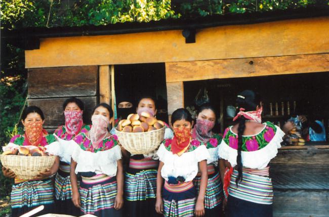 Zapatista collectve bakery, Olga Isabel, Chiapas, Mexico. (Hilary Klein)
