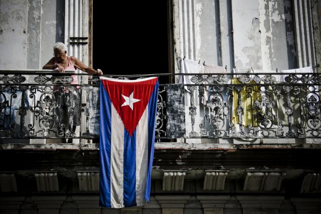 A balcony in Old Havana (Ramon Rosati/Flickr). 