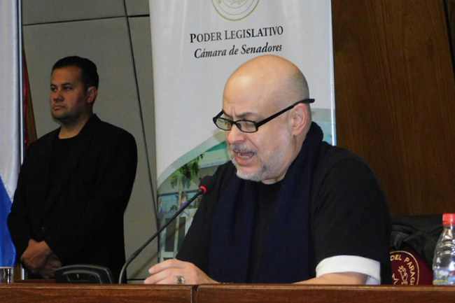 Payo Cubas, una nueva figura en la política paraguaya. (Cámara de Senadores, el Gobierno de Paraguay)
