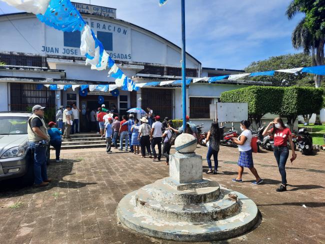 8,385 community members from Asunción Mita voted in a referendum on mining in their territory (Pedro Cabezas)