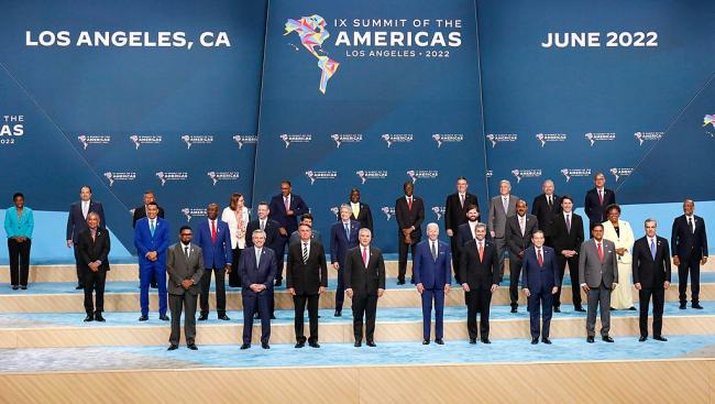 Official photo of Summit of the Americas 2022 ( Alan Santos/PR, Palacio de Planalto, Wikimedia Commons)